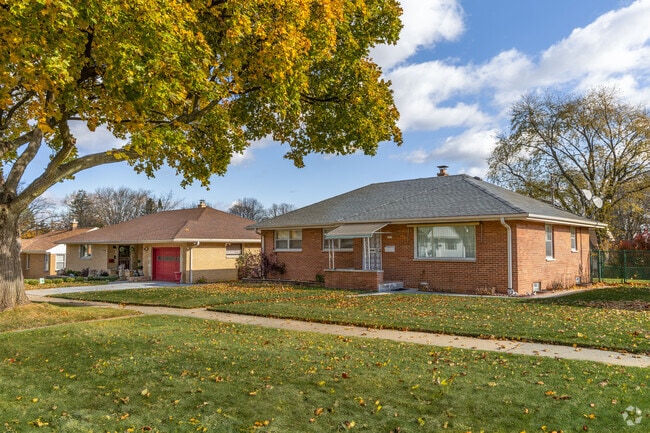 Ranch style homes in St. Aemilian's feature open layouts.