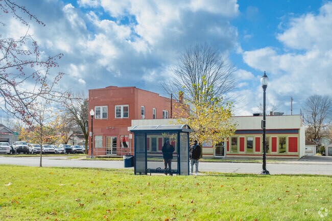 Williams Park in Williams Park features a Citilink bus stop for those in need of transport.
