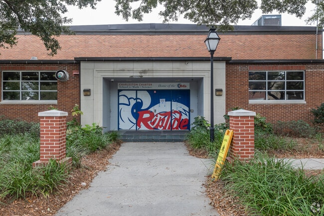 Charleston Charter School for Math & Science in Charleston has beautiful classroom buildings.