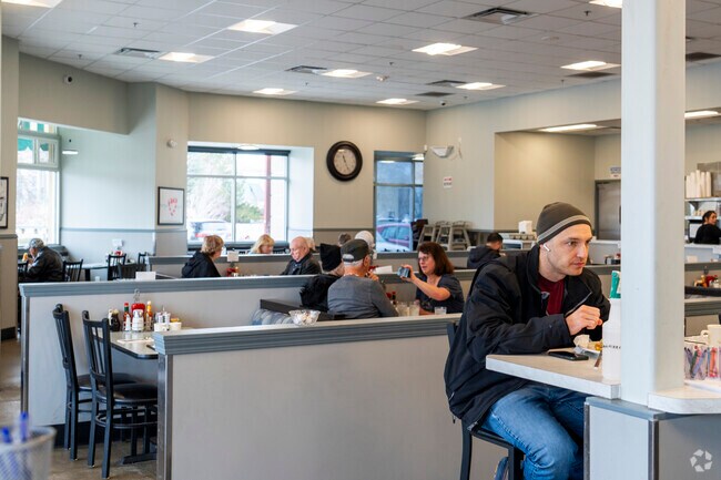 Pegs Glorified Ham N' Eggs is a locals favorite for quality diner food in O'Callaghan.