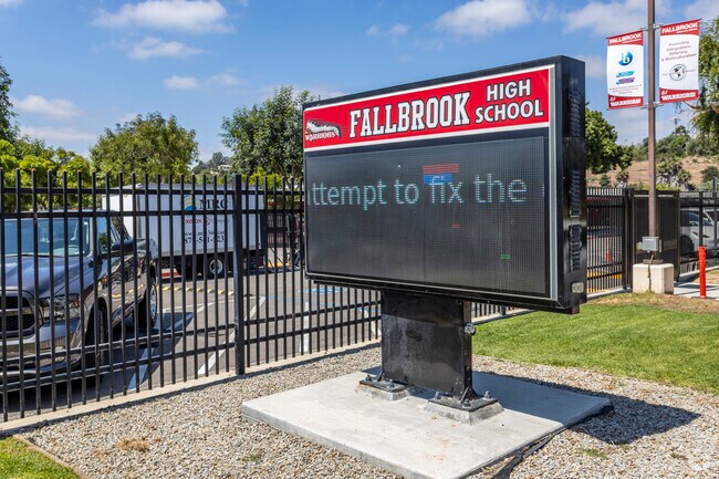 At Fallbrook High School, students are the top priority.