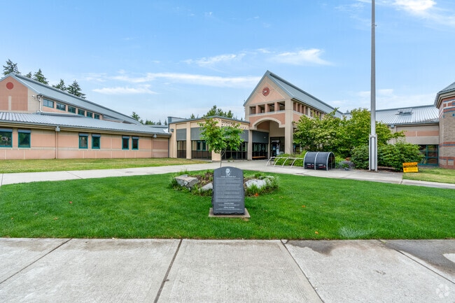 George Washington Bush Middle School serves grades 6-8.