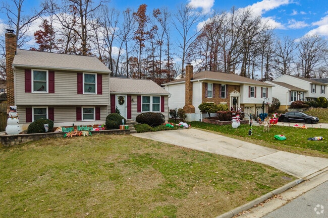 Rows of homes line the streets of Pohick in Lorton.