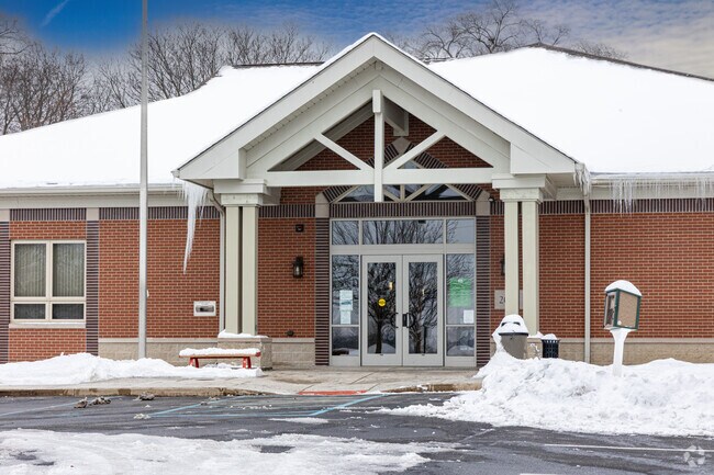 Morocco Public Library offers community programs and resources near downtown.