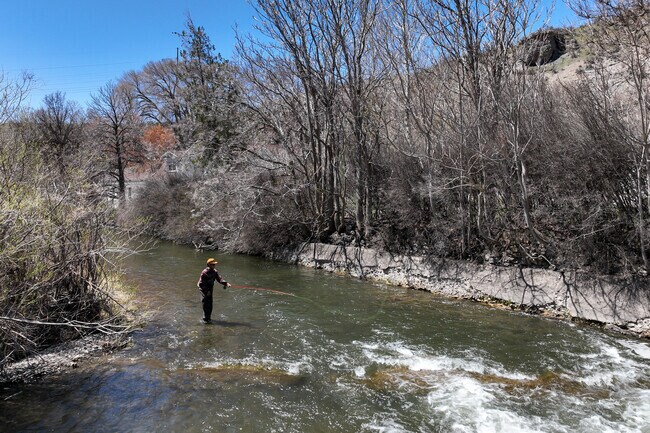 Provo River Parkway Trailhead is a favorite fishing spot in Orchard South.