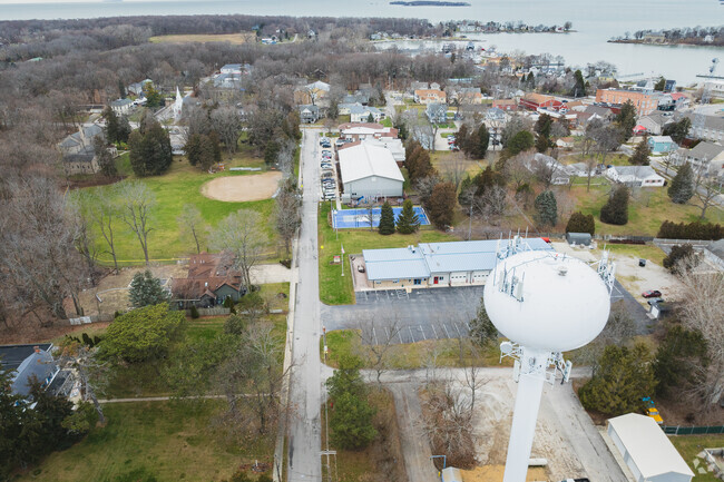 Put-in-Bay Elementary School sits off of the main stretch