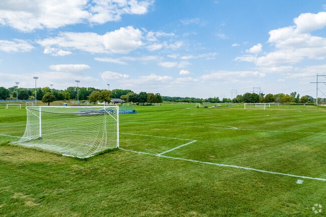 Just north of Park West, Tranquility Park offers a massive sports complex.