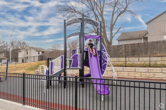 Martin Luther Academy playground located in Kansas City.