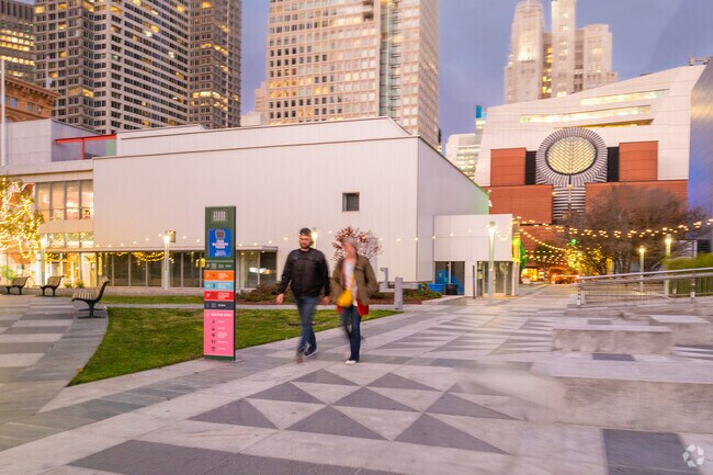 The Museum of Modern Art anchors the Yerba Buena neighborhood.