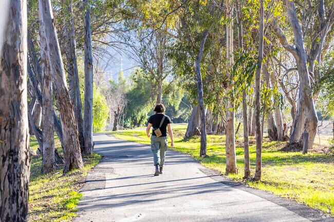 Enjoy the lush green spaces of Oak View.