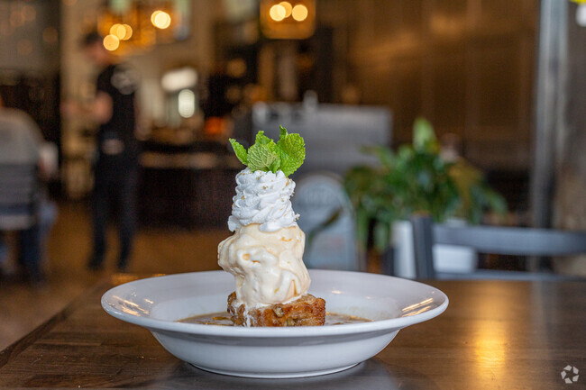 The bananas foster at 1843 on Broadway is a local favorite in Coweta.