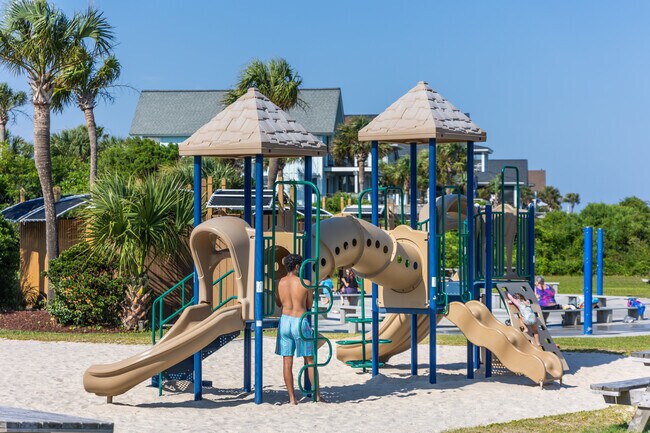 Isle of Palms County Park has a great playground for kids to enjoy at the beach.