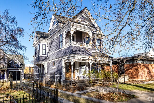 The Historic District of Ogden has stunning victorian homes from the 1890's.