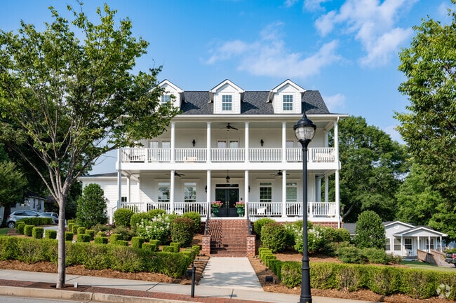 Charming colonial style houses can be commonly found in Buford.