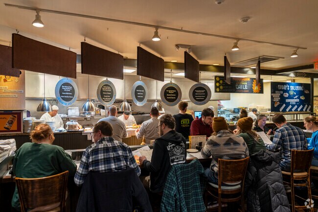 Zingerman's Roadhouse is a favorite restaurant located next to the Liberty Glen neighborhood.