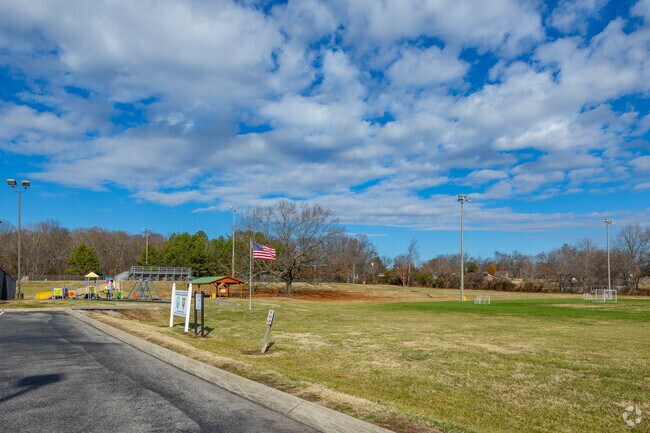 Fairview has a recreation center and a park with soccer fields and a pool for summer activities.