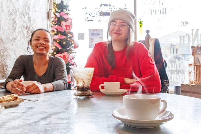 The Grapevine Café is a tea and wine lounge that is extremely popular with Johnson City residents.