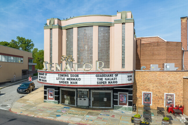 The Senator Theater is an art deco movie theater located in Chinquapin Park, Maryland.