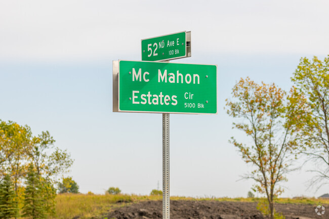 Most homes in the McMahon Estates neighborhood are newly built or less than 10 years old.