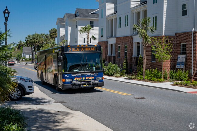 The SunTran provides public transportation to Southeast Ocala and surrounding areas.