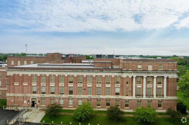 Students at Middle Early College High School in Buffalo have to attend 5 years instead of 4.