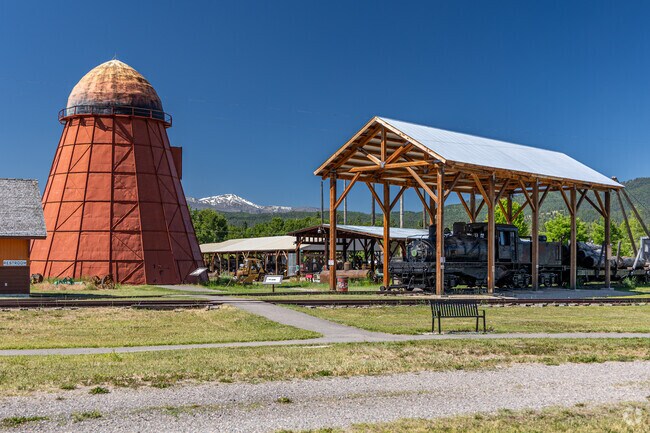 The historic sites within Fort Missoula Recreation Area provide a glimpse into local history.