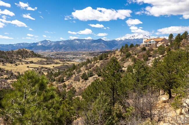 There are homes with amazing views in the Dublin Park neighborhood.