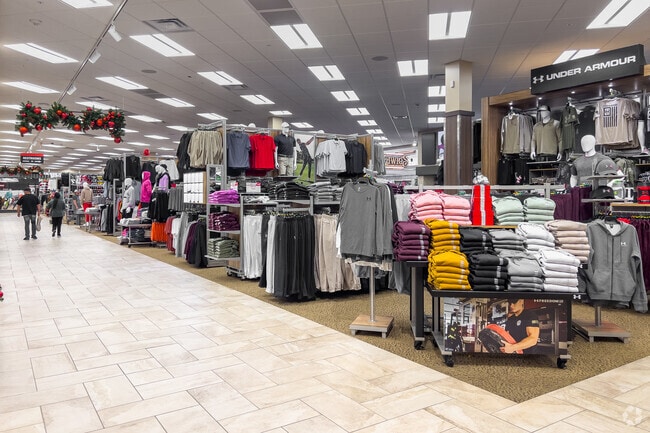 Scheels offers a wide variety of sporting goods near Planeview United.