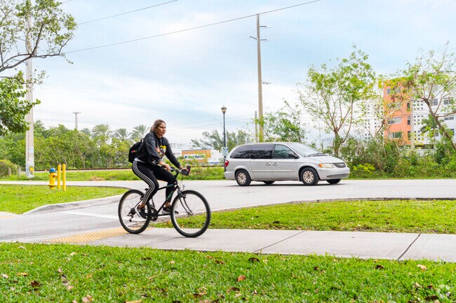 Biking is a popular mode of transportation in Windward.