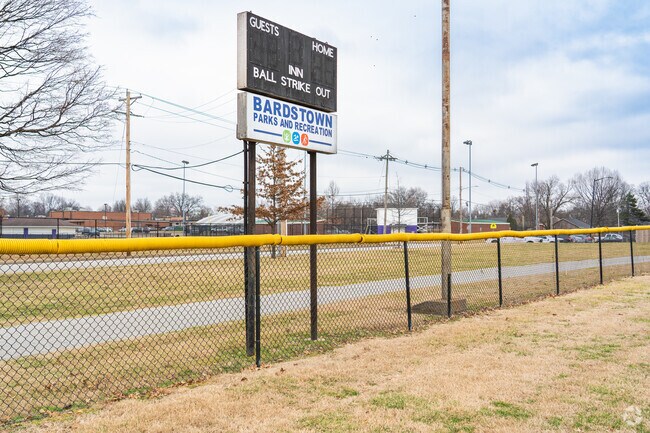 Don Harned Field hosts games for the local Bardstown sports teams.