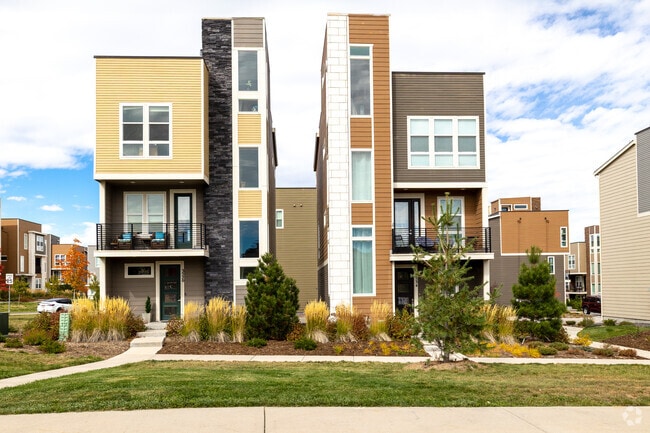 There are modern condos available in The Meadows.