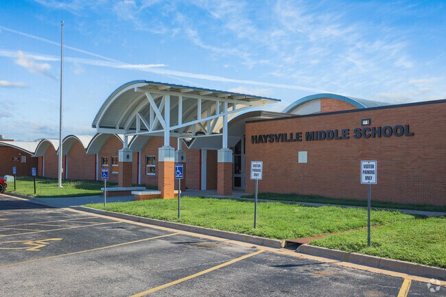 After elementary, kids can attend Haysville Middle School.