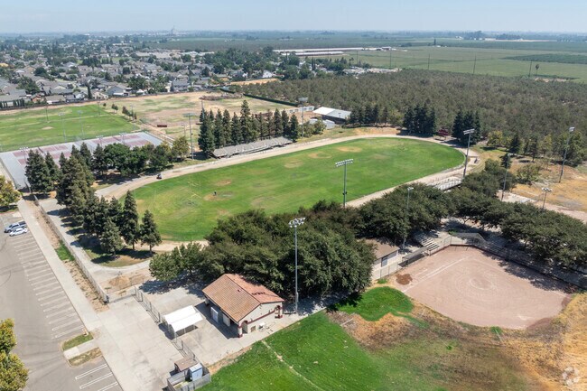 The track at Delhi High School in Delhi.