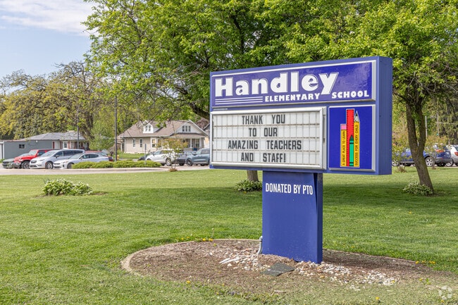 Handley Elementary School is located in La Porte, Indiana.