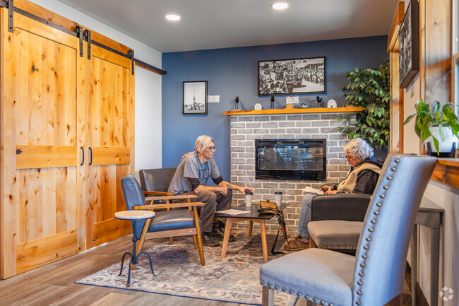 Residents of Stillwater can enjoy some coffee in the cozy atmosphere of Sandy's Espresso.