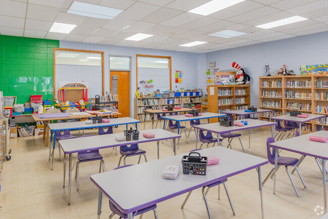 The Library at Silver Spring Elementary School, East Providence is equipped with a Maker Space.