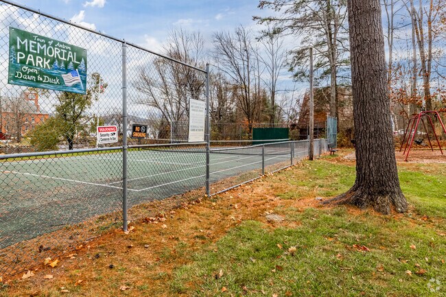 Enjoy the playground or the skatepark at Memorial Park in Antrim.
