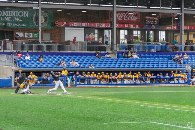 Truist Point in Downtown High Point is an excellent spot to enjoy a baseball game.