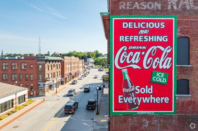 East Main Street in Webster mixes historic charm with shops and dining.