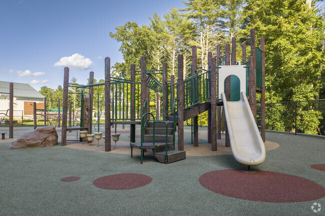 Students can socialize on the playground, at Penn Brook School in Georgetown.