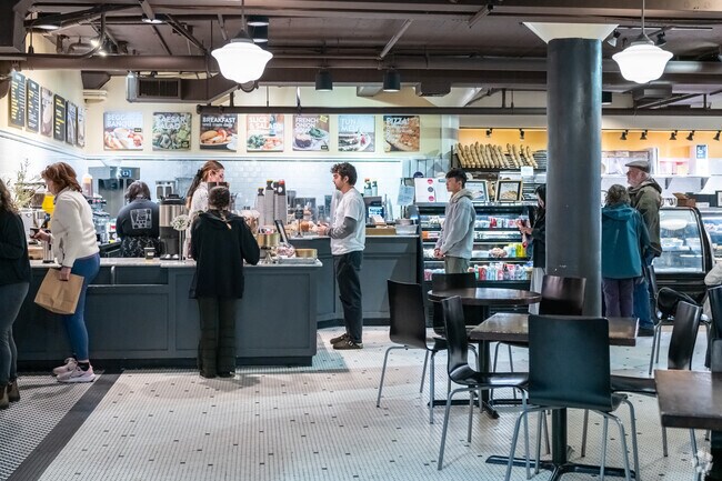 Provisions Market Hall in Downtown Eugene has a wide variety of delicious eats and drinks.