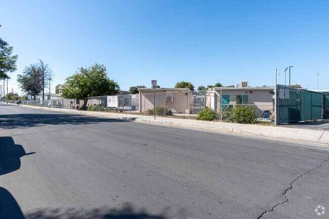 Bert Corona Charter High is a gated school.