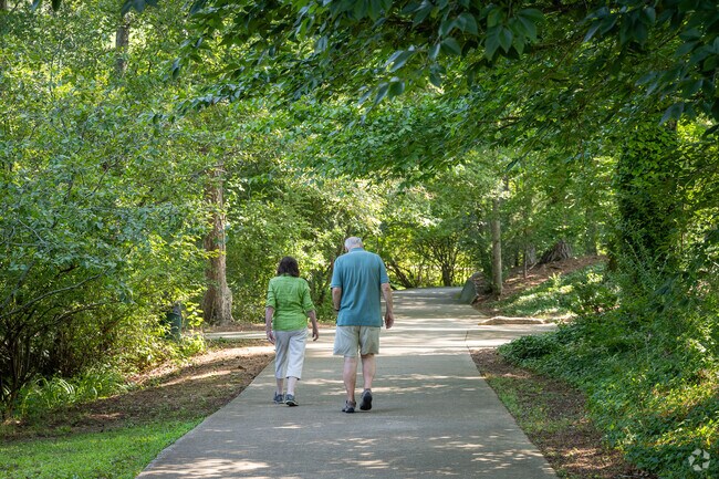 Go for a walk on one of the many paved trails found in Five Points.