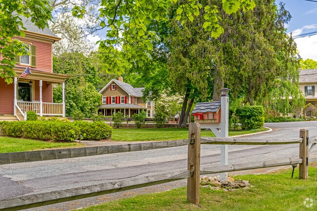 A peaceful, well-kept street in Califon offers the perfect setting for those who appreciate quiet, small-town living.