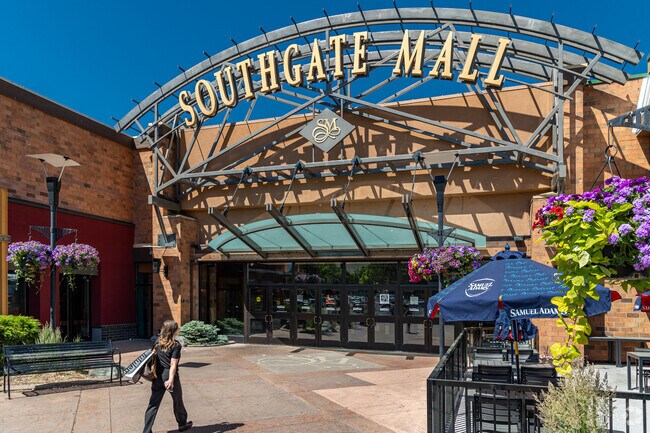 Southgate Mall is the only mall in greater Missoula and attracts many visitors.