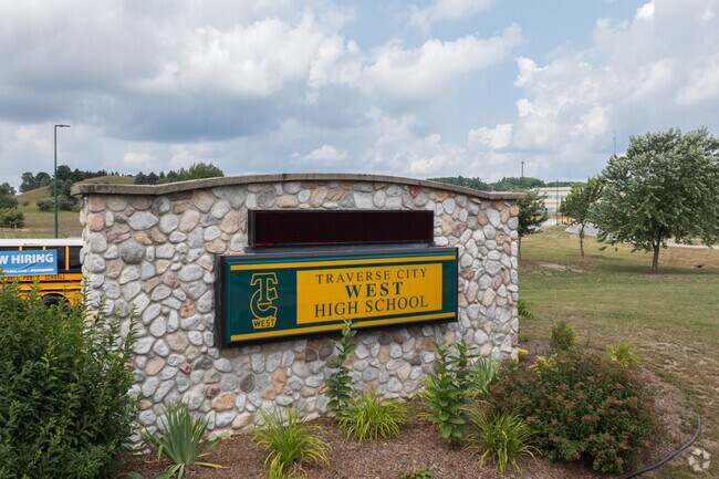 West Senior High School in Traverse City serves over 1700 students across northern Michigan.