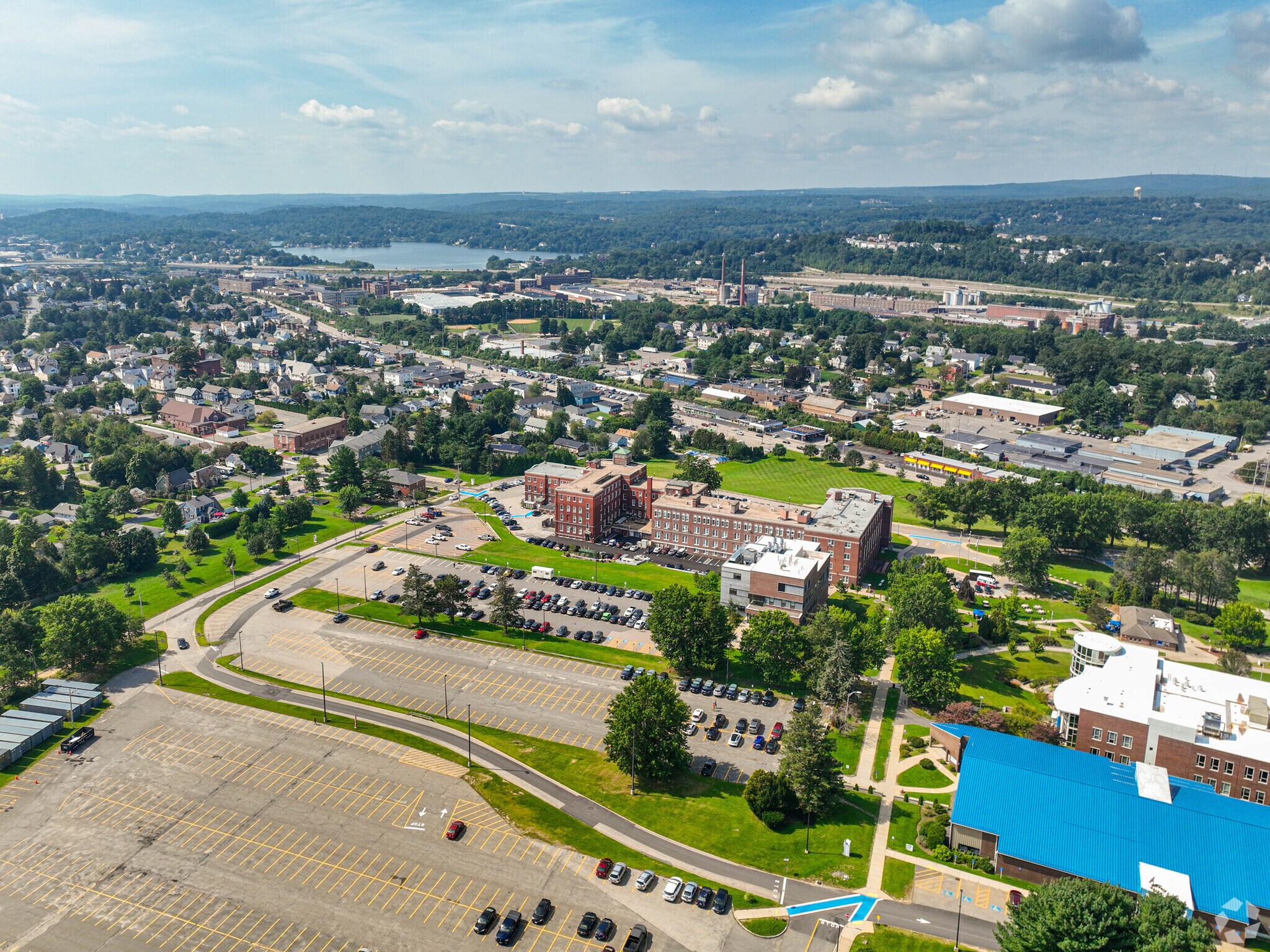 The Greendale neighborhood is flanked by the community college and Indian Lake.