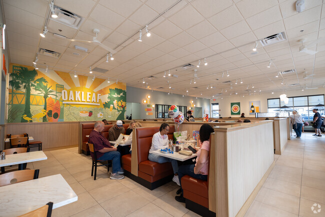 Kekes Breakfast Cafe in the Oakleaf Town Center is full of hungry patrons.