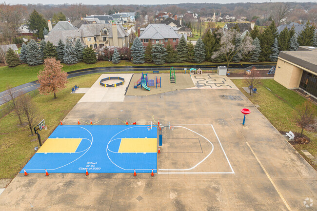 All Saints Catholic Academy has a well maintained playground and basketball court.