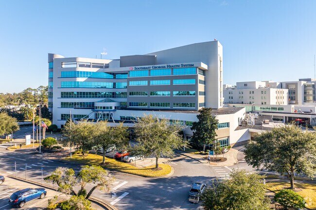 Georgia Health System campus stands as Brunswick’s primary healthcare cornerstone.